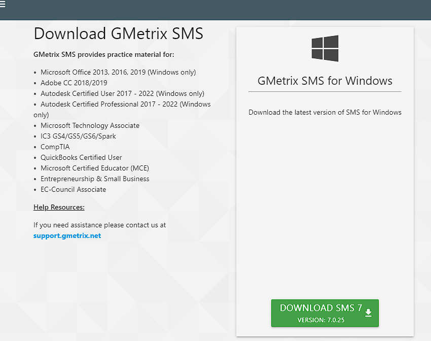 gmetrix.net admin download panel